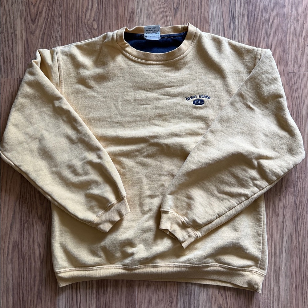 Vintage Iowa State yellow crewneck